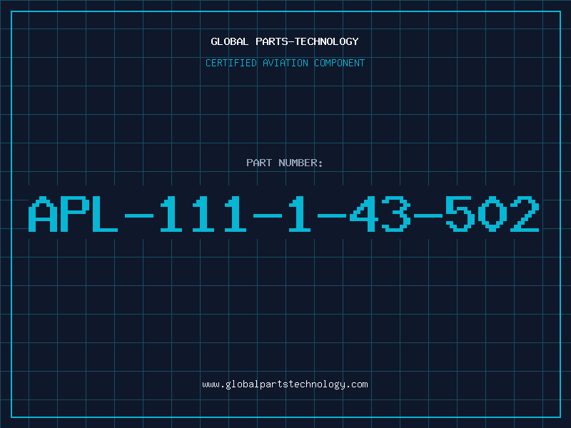 Aviation Part APL-111-1-43-502