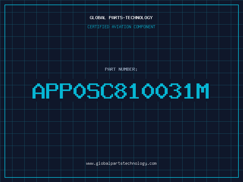 Aviation Part APP0SC810031M