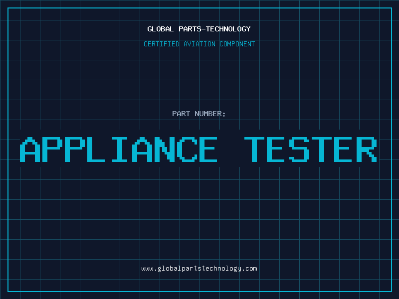 Aviation Part APPLIANCE TESTER