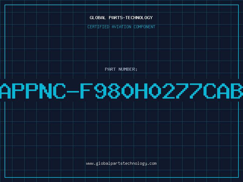Aviation Part APPNC-F980H0277CAB