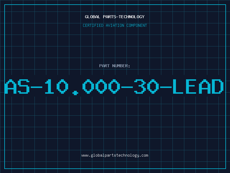 Aviation Part AS-10.000-30-LEAD
