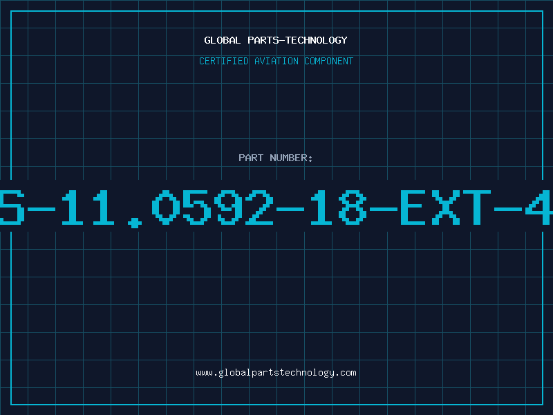 Aviation Part AS-11.0592-18-EXT-4P
