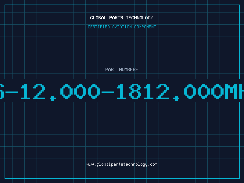 Aviation Part AS-12.000-1812.000MHZ