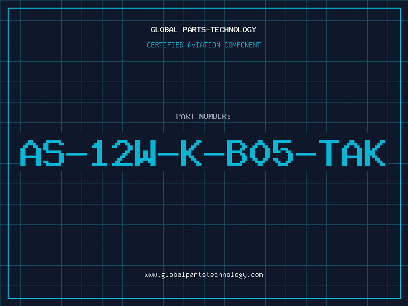 Aviation Part AS-12W-K-B05-TAK