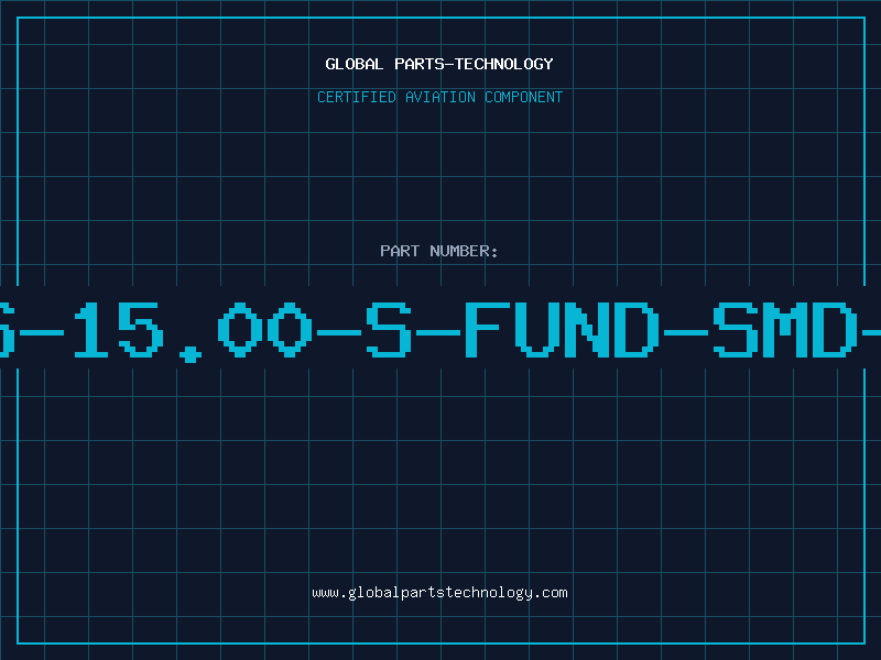 Aviation Part AS-15.00-S-FUND-SMD-T