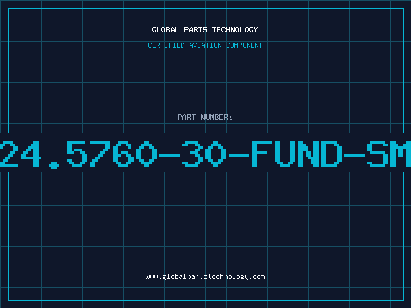 Aviation Part AS-24.5760-30-FUND-SMD-T