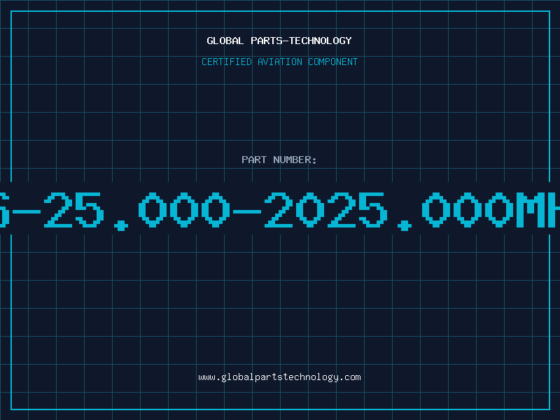 Aviation Part AS-25.000-2025.000MHZ