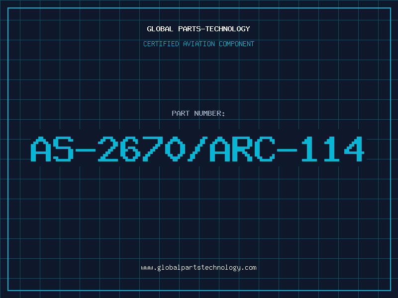 Aviation Part AS-2670/ARC-114