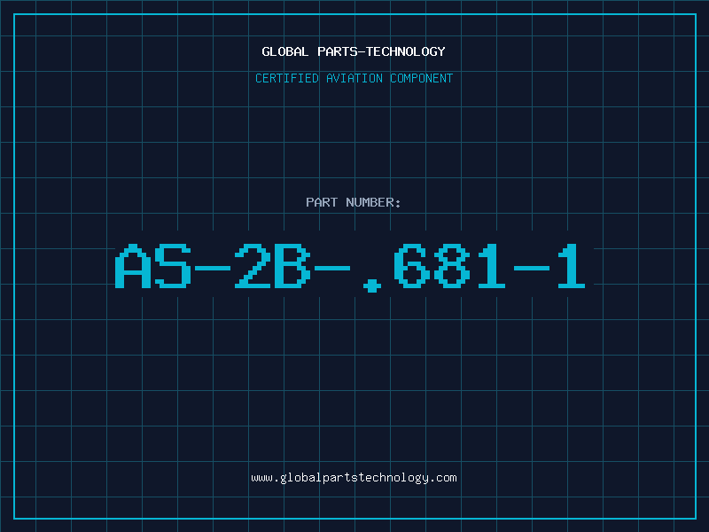 Aviation Part AS-2B-.681-1