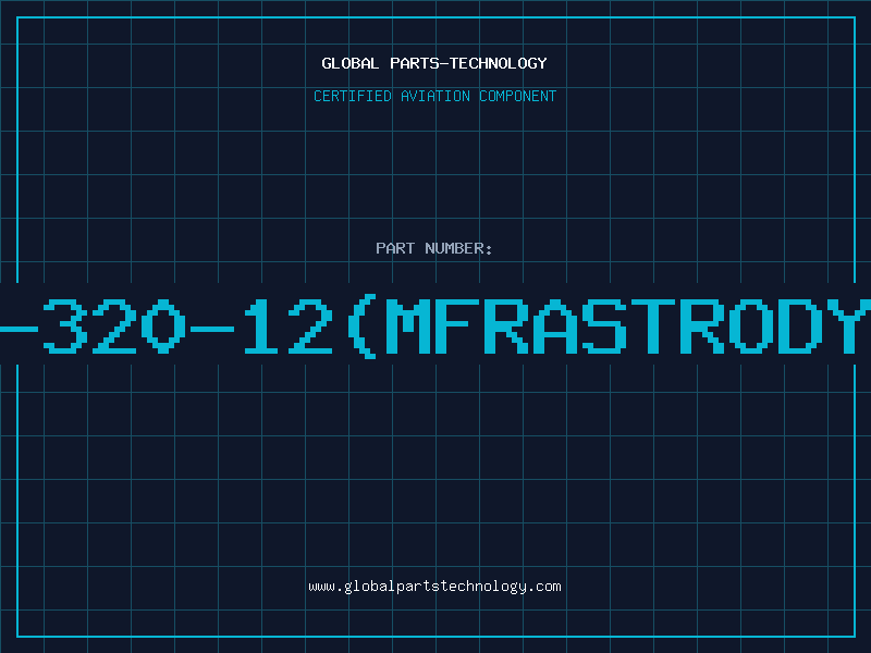 Aviation Part AS-320-12(MFRASTRODYNE