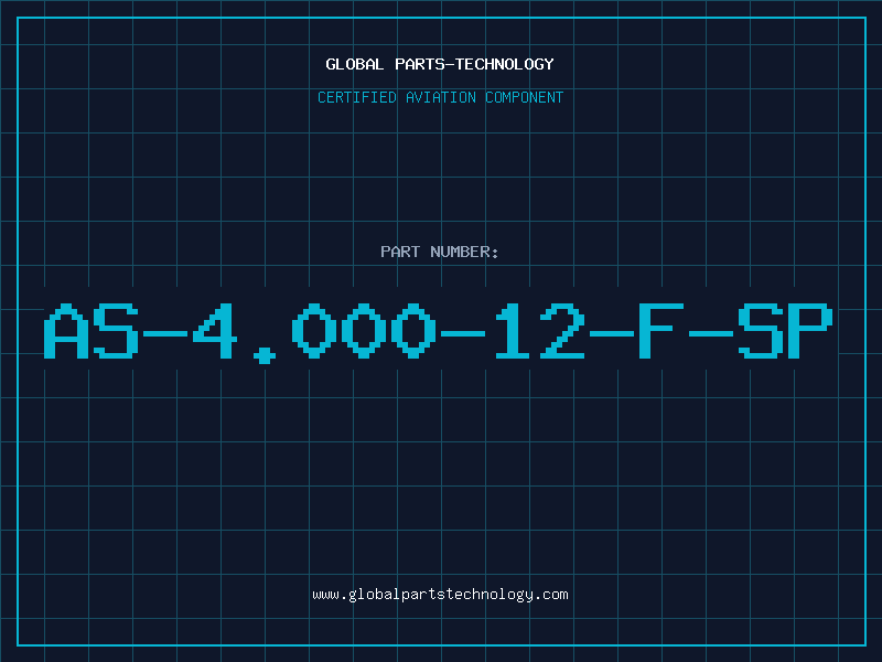 Aviation Part AS-4.000-12-F-SP