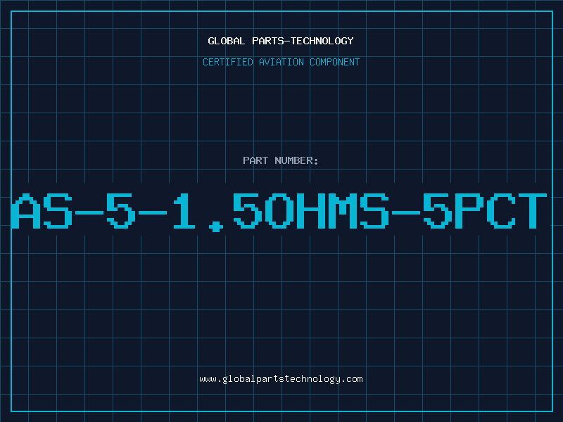 Aviation Part AS-5-1.5OHMS-5PCT