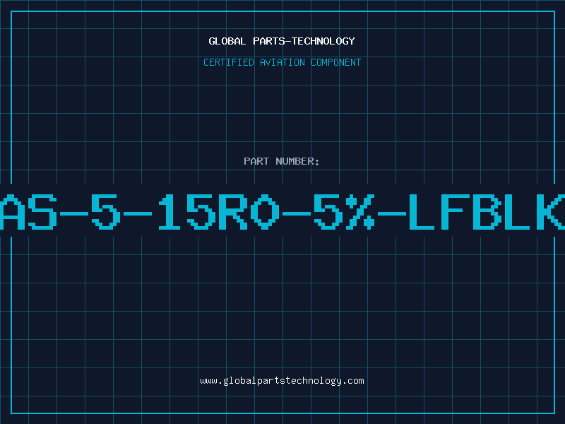 Aviation Part AS-5-15R0-5%-LFBLK