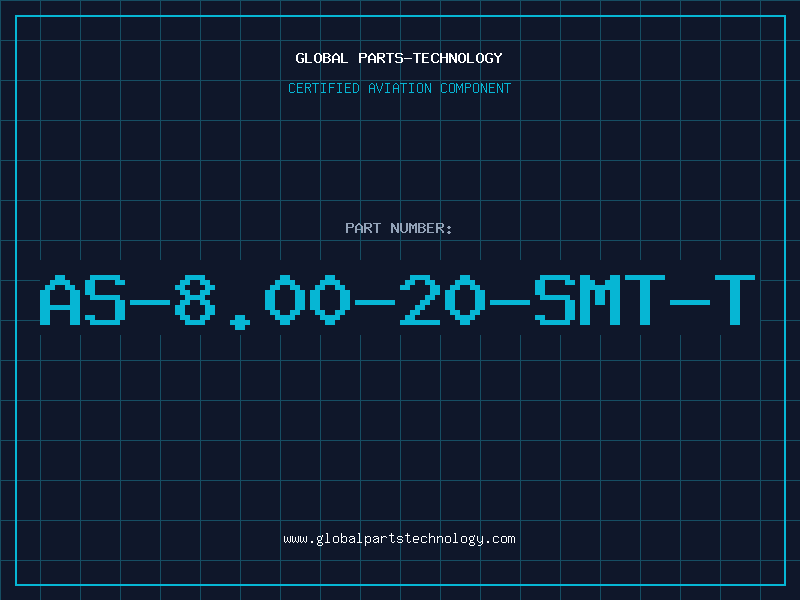 Aviation Part AS-8.00-20-SMT-T
