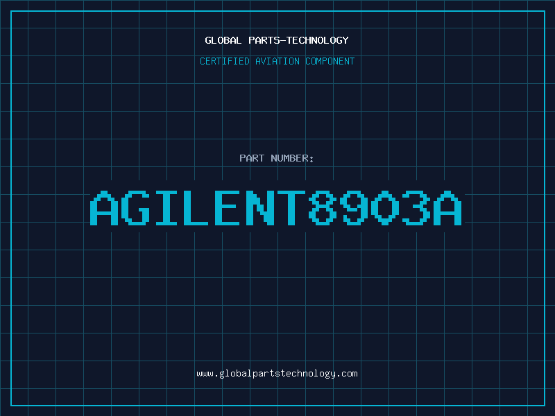 Aviation Part Agilent8903A