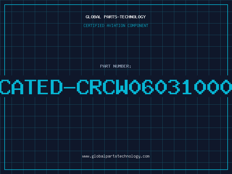 Aviation Part Allocated-CRCW06031000FRT1