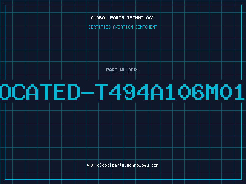 Aviation Part Allocated-T494A106M010AS