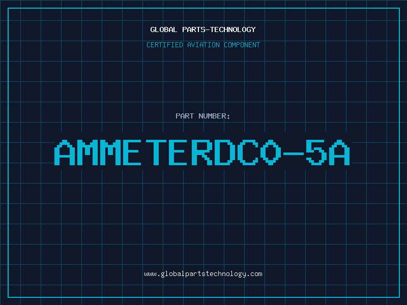Aviation Part AmmeterDC0-5A