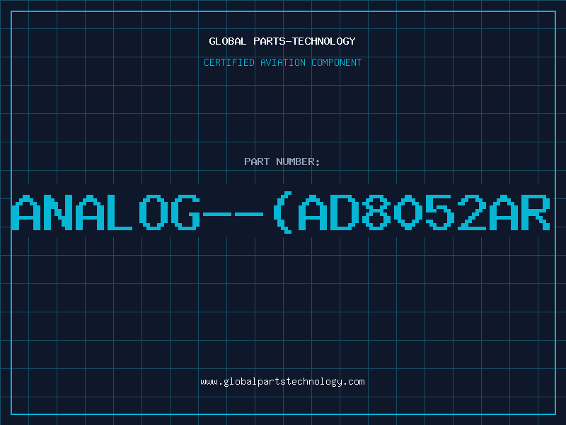 Aviation Part Analog--(AD8052AR