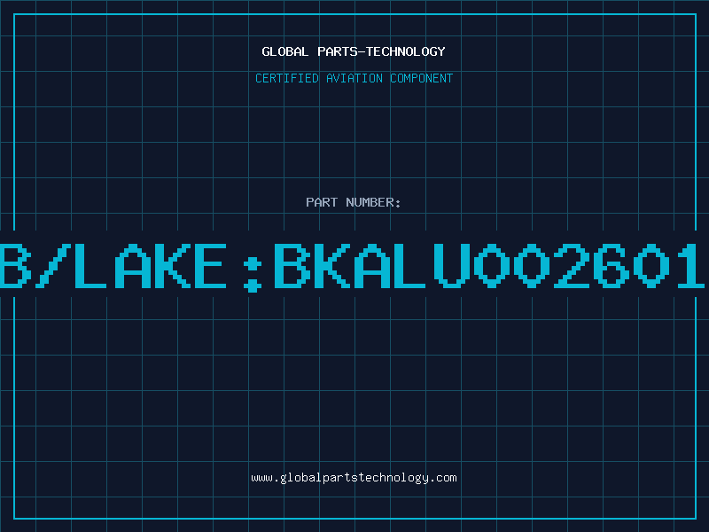 Aviation Part B/LAKE:BKALU002601