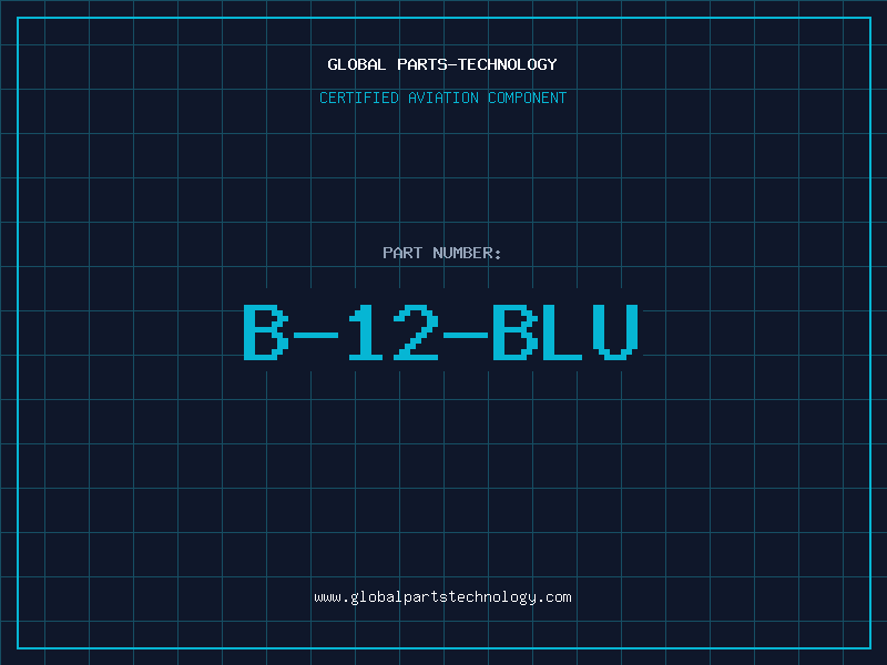 Aviation Part B-12-BLU