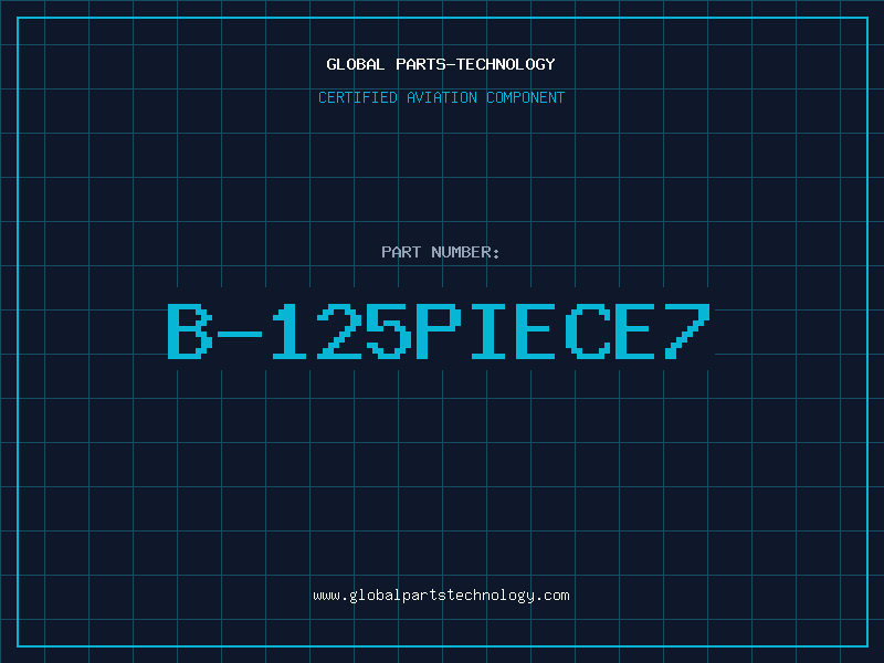 Aviation Part B-125PIECE7