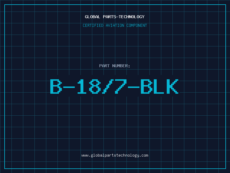 Aviation Part B-18/7-BLK