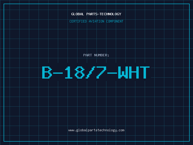 Aviation Part B-18/7-WHT
