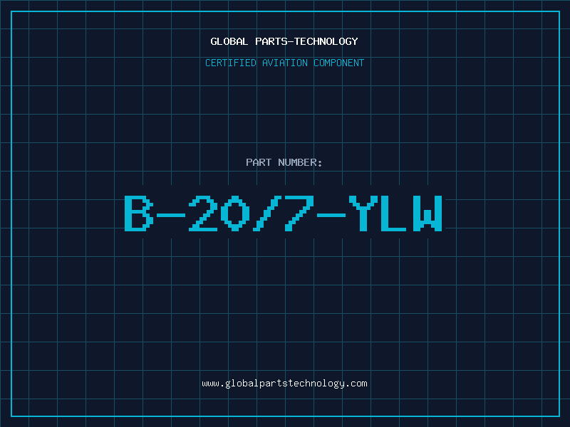 Aviation Part B-20/7-YLW