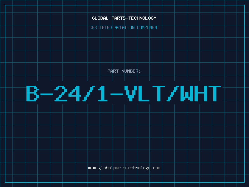 Aviation Part B-24/1-VLT/WHT