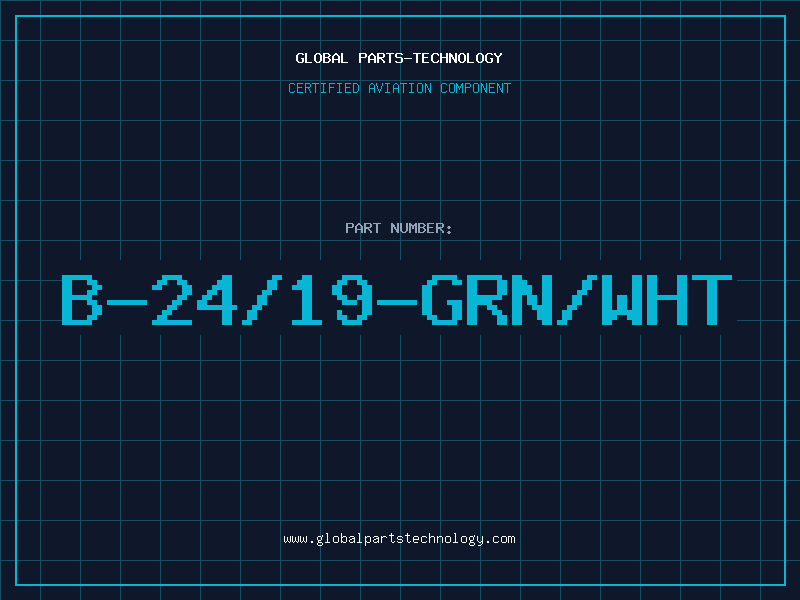 Aviation Part B-24/19-GRN/WHT