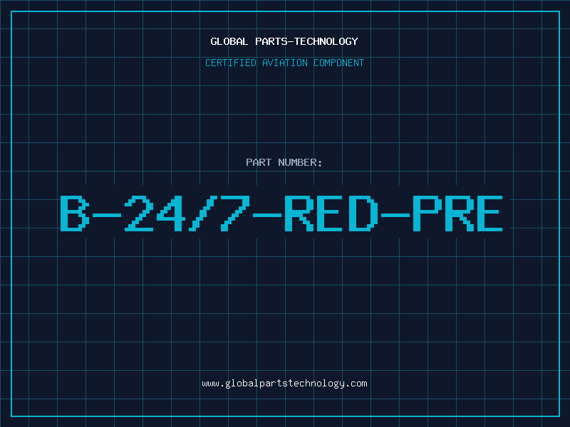 Aviation Part B-24/7-RED-PRE