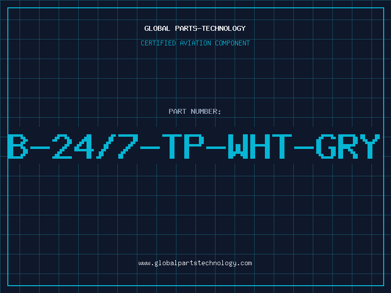 Aviation Part B-24/7-TP-WHT-GRY