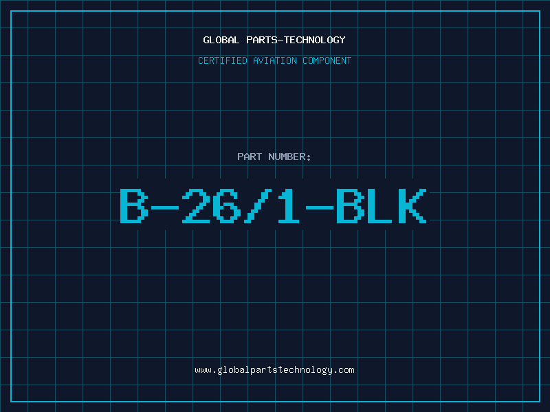 Aviation Part B-26/1-BLK