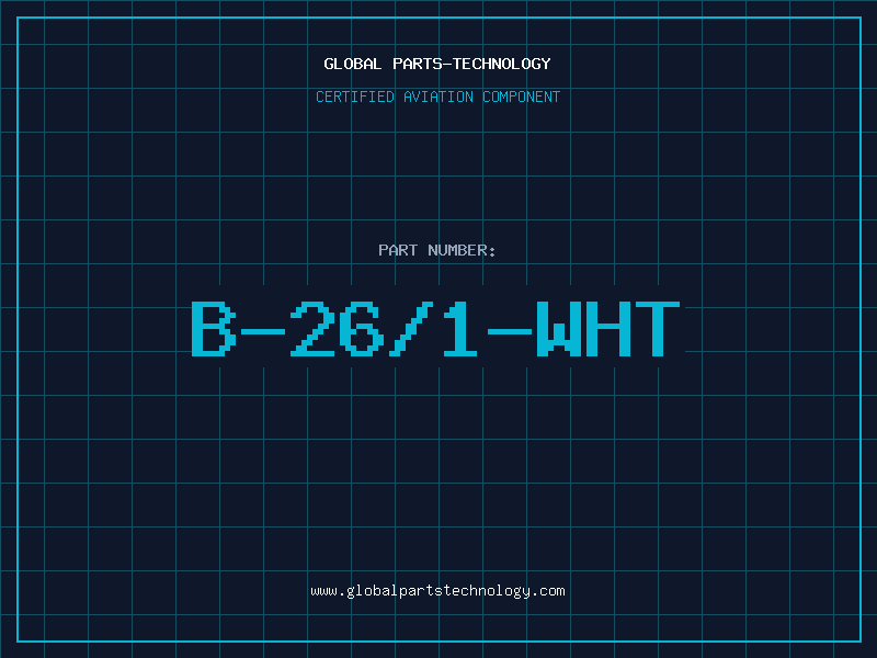 Aviation Part B-26/1-WHT