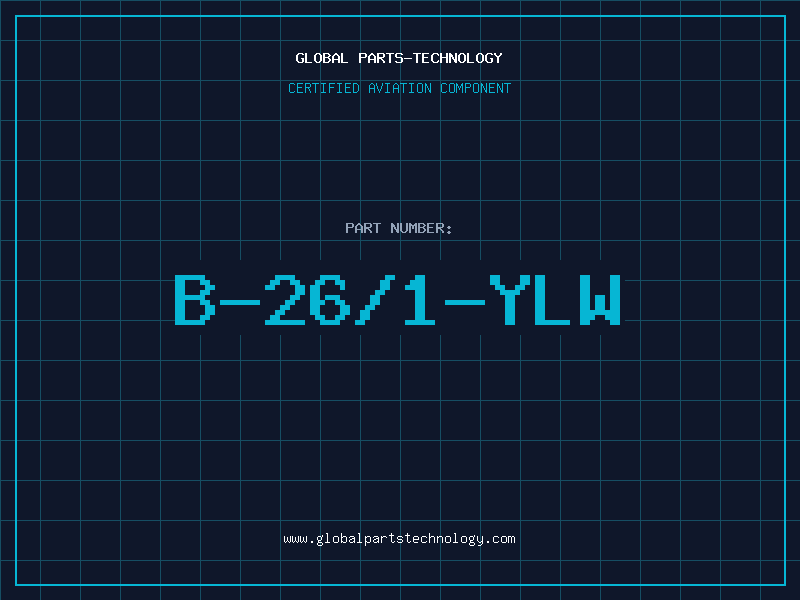 Aviation Part B-26/1-YLW
