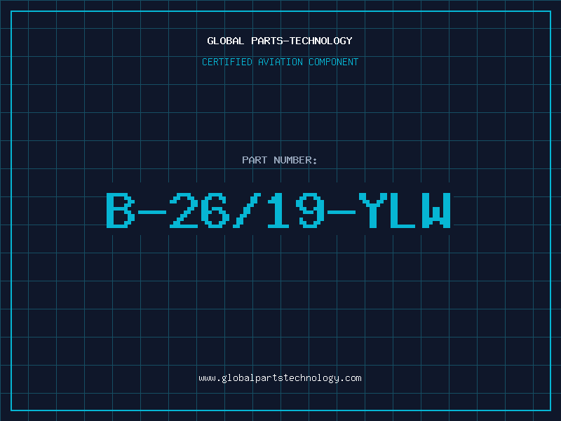 Aviation Part B-26/19-YLW