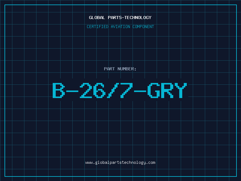 Aviation Part B-26/7-GRY
