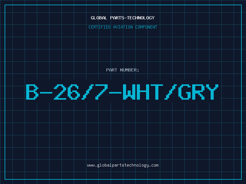 Aviation Part B-26/7-WHT/GRY