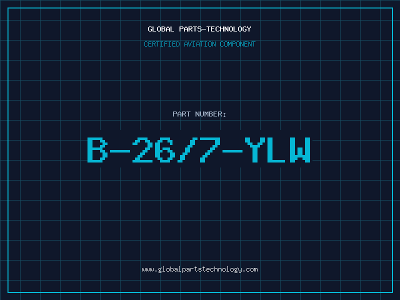 Aviation Part B-26/7-YLW