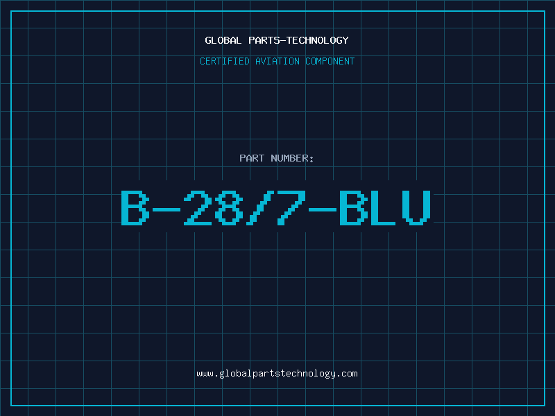 Aviation Part B-28/7-BLU