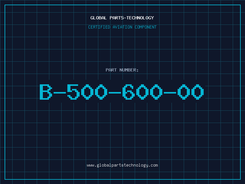 Aviation Part B-500-600-00