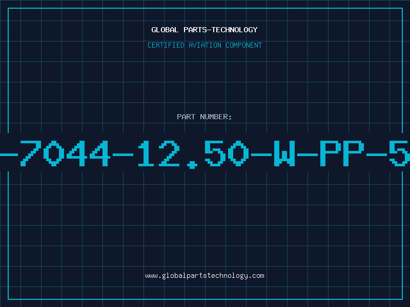 Aviation Part B-7044-12.50-W-PP-50
