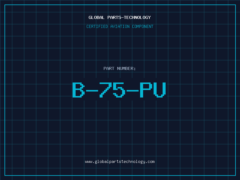 Aviation Part B-75-PU