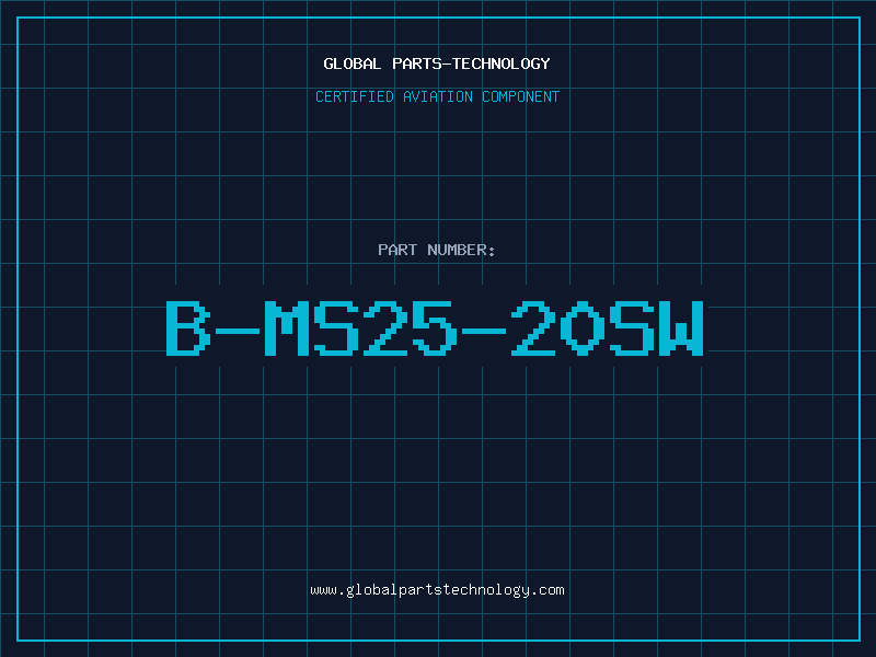Aviation Part B-MS25-20SW