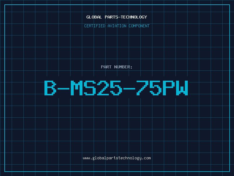Aviation Part B-MS25-75PW