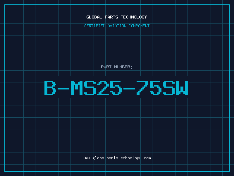 Aviation Part B-MS25-75SW
