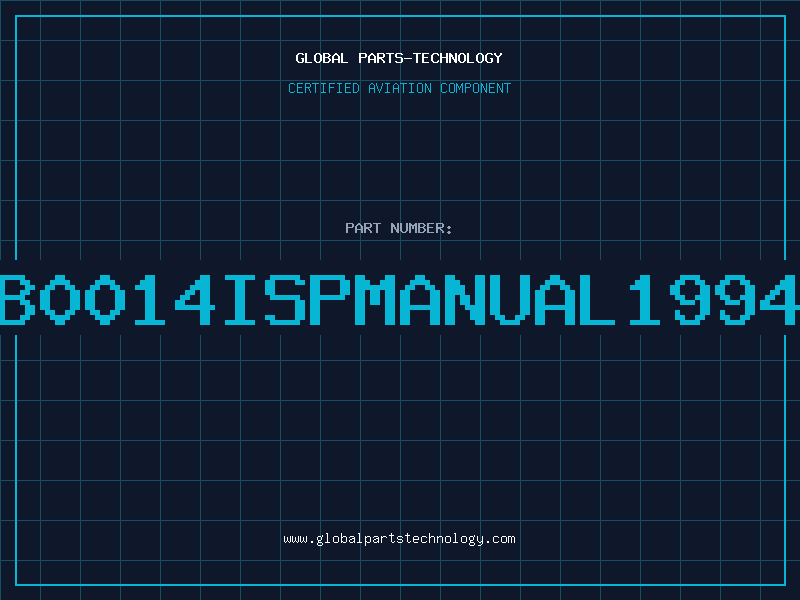 Aviation Part B0014ISPMANUAL1994