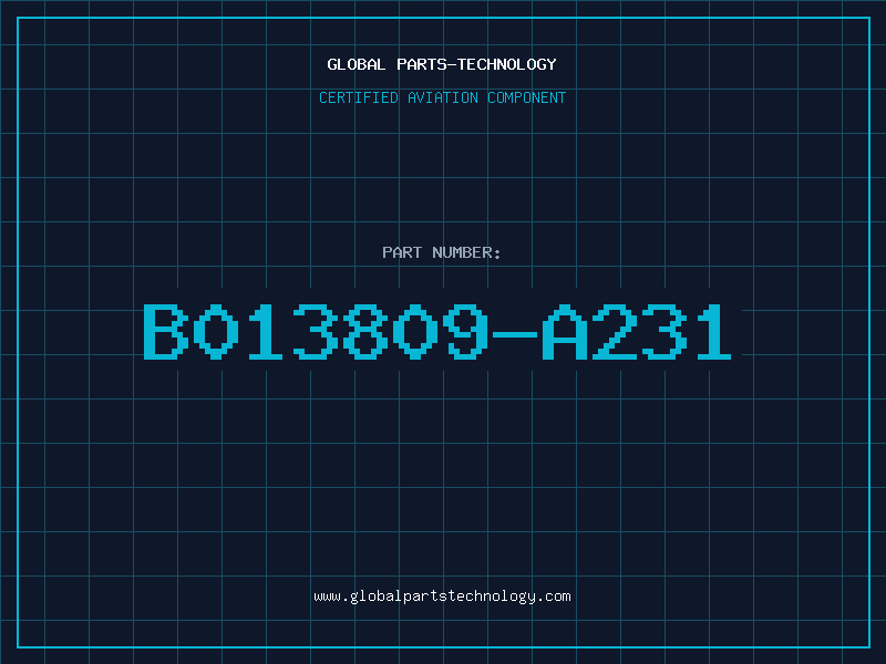 Aviation Part B013809-A231