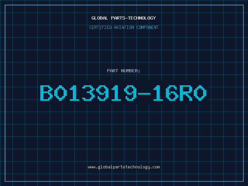 Aviation Part B013919-16R0